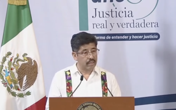 A un año de la creación de la SCJN surgida de la Reforma Judicial, rinde informe Hugo Aguilar Ortíz
